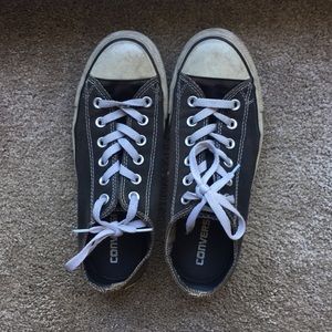 Black converse. Used but still in good condition.